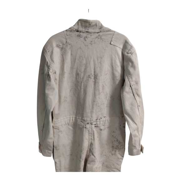 STELLA McCartney Acid Wash Zip Denim Utility Jumpsuit $1330 Size 40 US Med - Picture 7 of 16